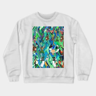 African Feast V2 Crewneck Sweatshirt